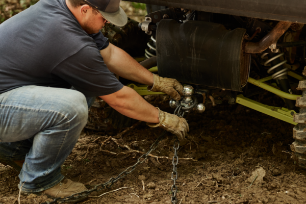 ATV 4'X4' Chain Harrow- 4' Drawbar - Image 3