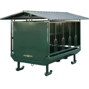 Farmco Slow Feed Covered Hay Feeder