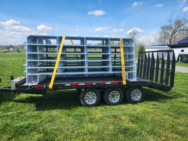 60ft Midgrade Galvanized Round Pen 16g
