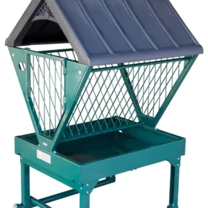 Farmco 4-6 Horse Covered Hay Feeder