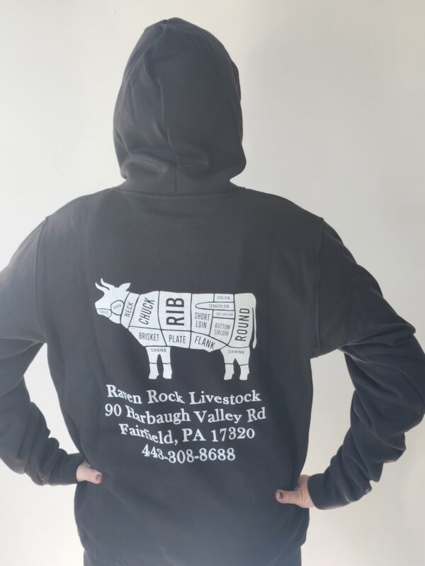 Black Sweatshirt (unisex) - Image 2