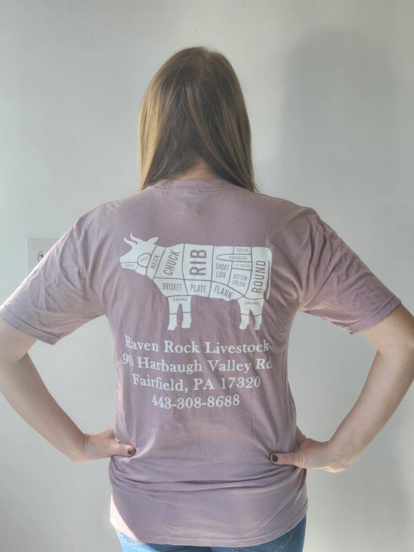 Raven Rock Lavender T-Shirt (unisex) - Image 2