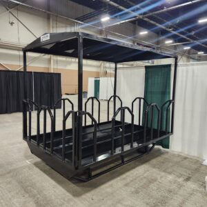 7x10 Horse Feeder With Roof