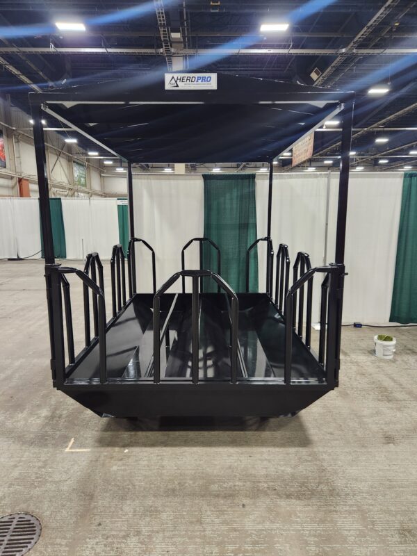 7x10 Horse Feeder With Roof - Image 2